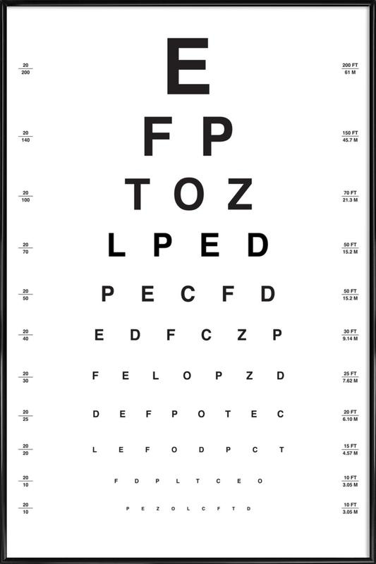 Printable Eye Test Chart Uk | Eye Chart Printable