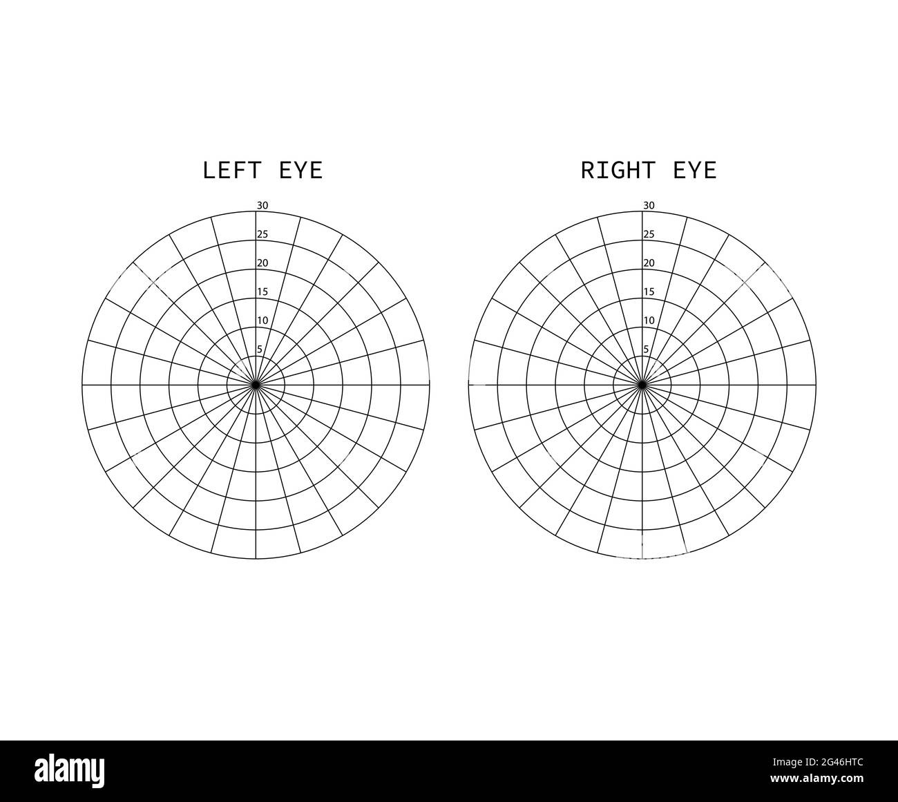Amsler Test Grid. Eye Scotoma Chart. Oculist Vector Printable pertaining to Printable Fillin Eye Chart