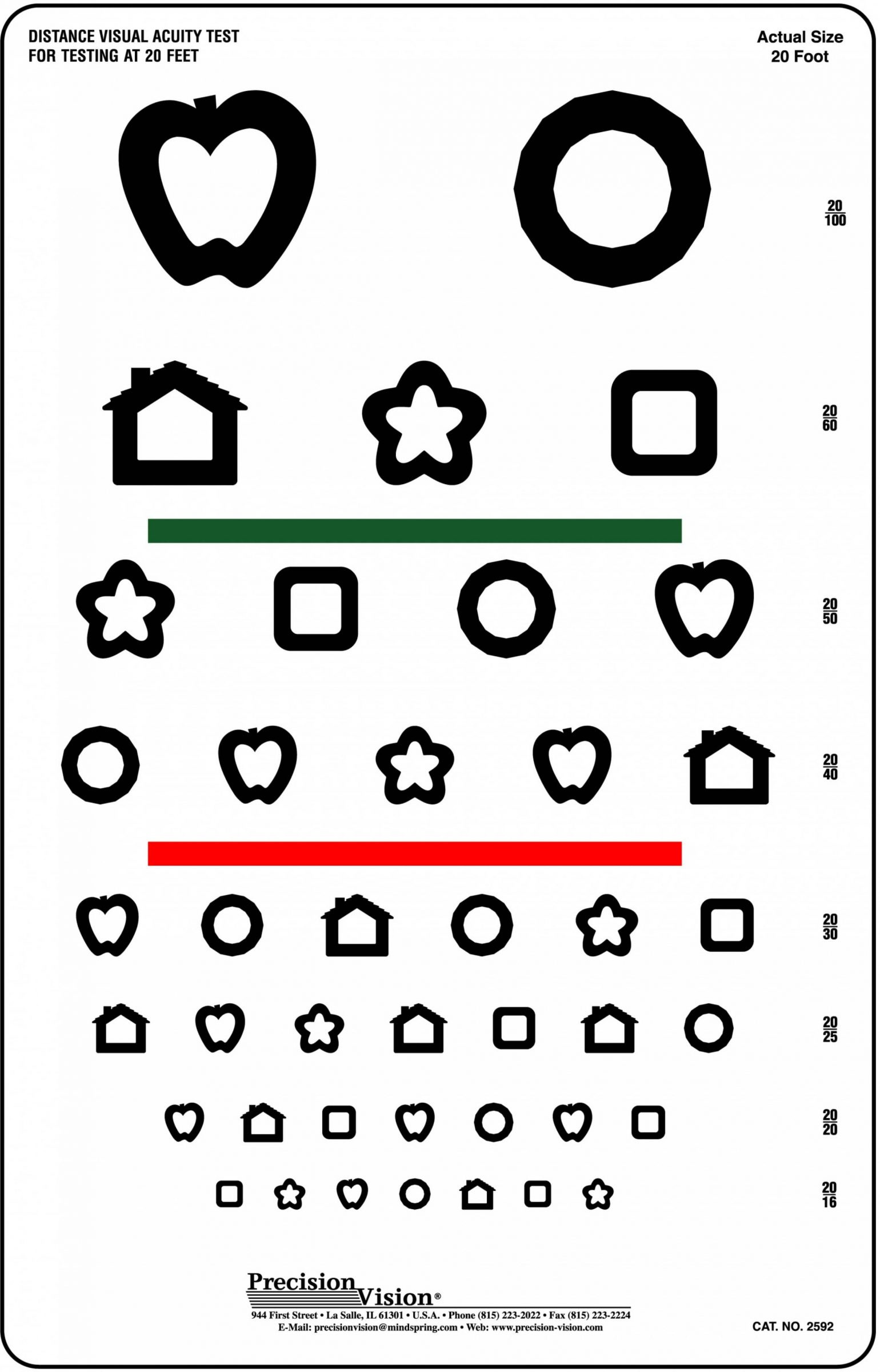 Eye Chart 10 Feet Bawsh Kashsurg Snellen Visual Acuity Eye Chart inside Children&amp;#039;S Snellen Eye Chart Printable