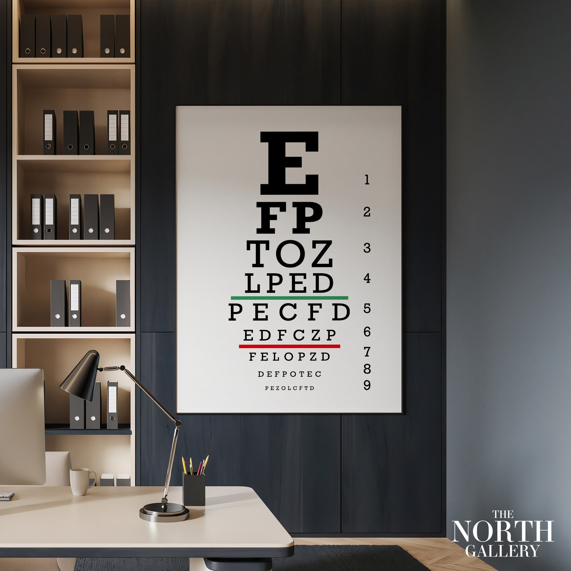 Eyesight Test Print, Eye Exam Chart, Snellen Eye Test Chart for Snellen Chart On Microsoft Word Template