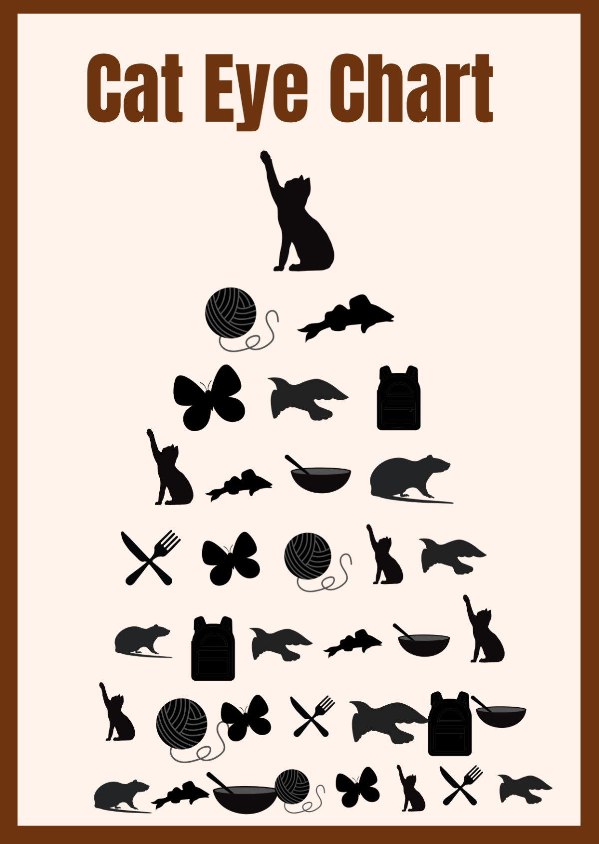 Free Eye Chart Templates, Editable And Printable within Printable Custom Eye Chart