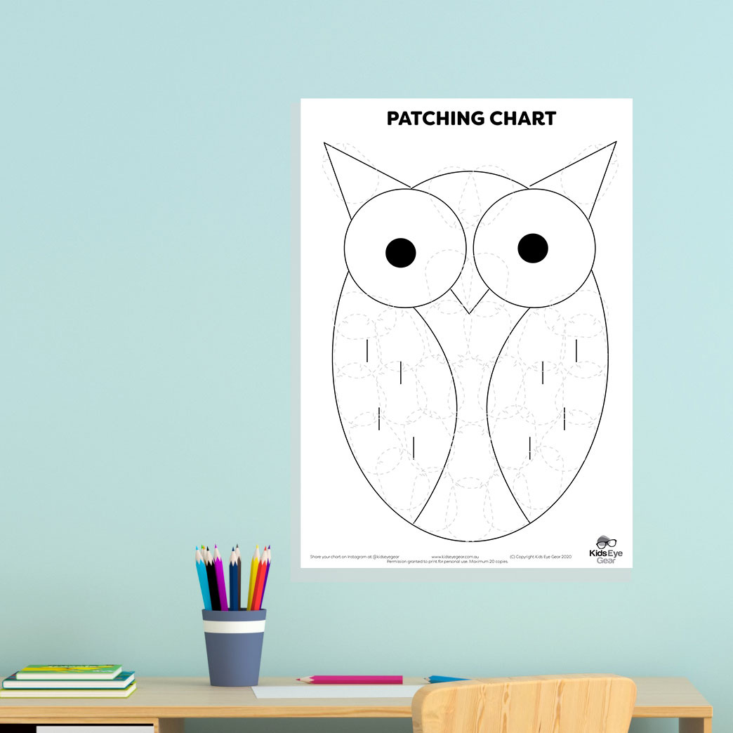 Freebie Patching Chart Printables - Kids Eye Gear in Printable Eye Patch Reward Chart