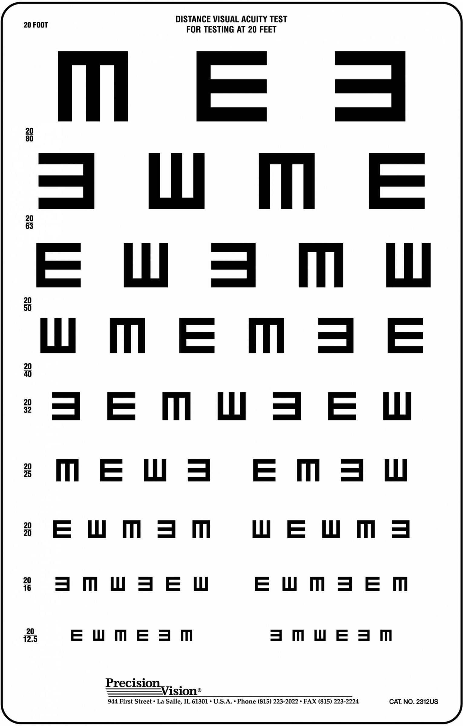 Is 20/13 Vision Better Than 20/20 Visual Acuity Testing Snellen pertaining to Snellen Chart Mdcalc