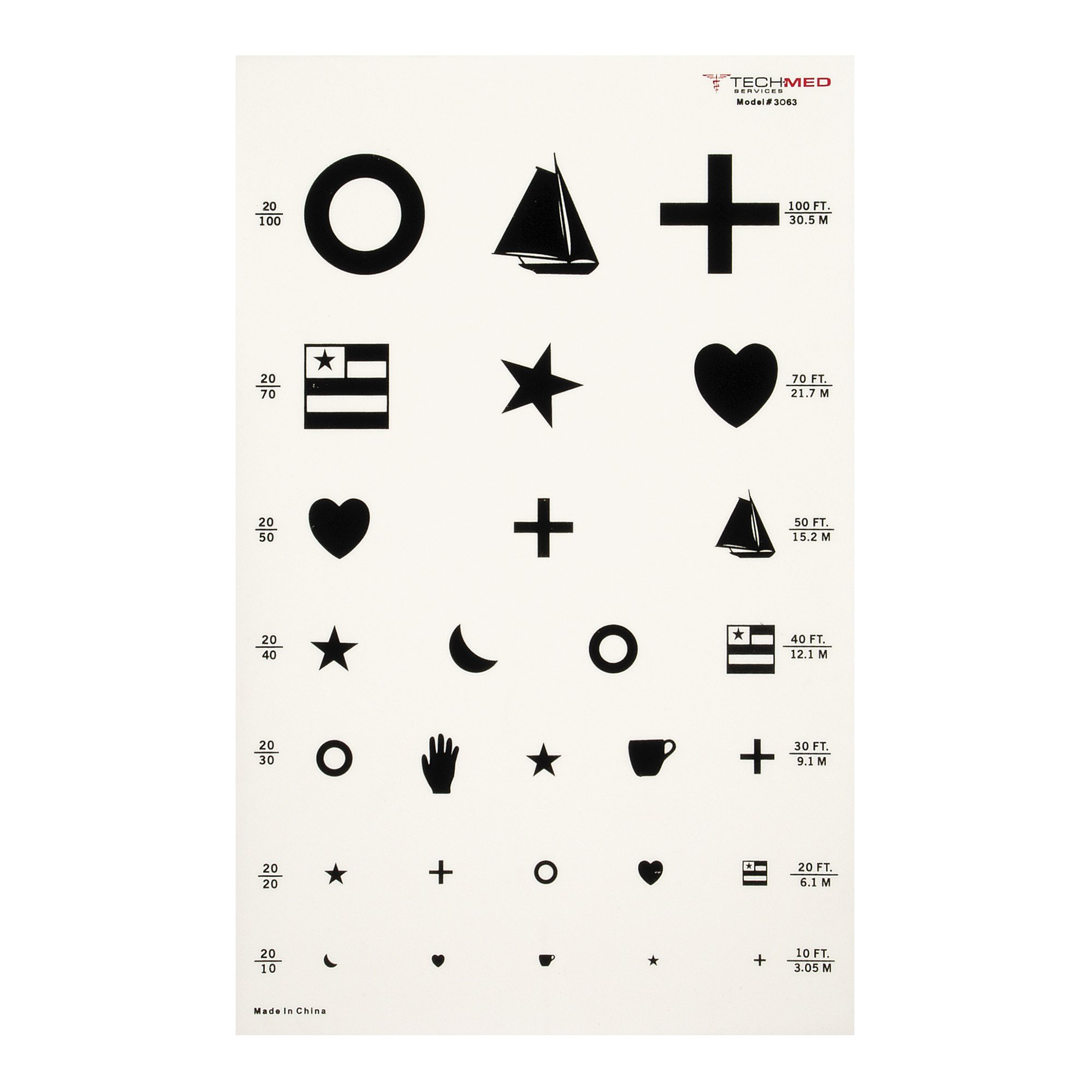 Preschool Eye Test Chart Mckesson 20 Foot - Mckesson regarding 20 Ft Eye Chart Kindergarten Printable