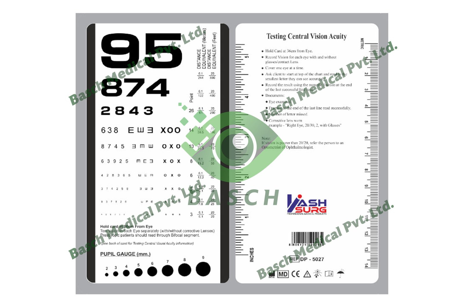 Rosenbaum Near Vision Eye Chart 40Cm intended for Rosenbaum Chart Printable