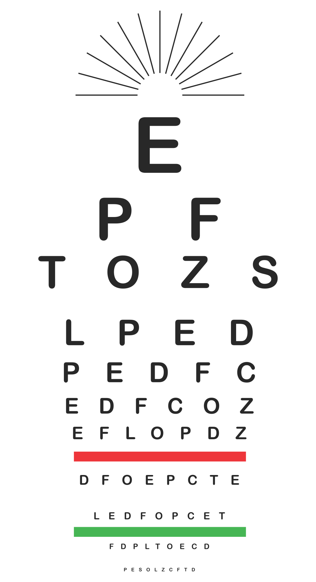 Snellen Eye Chart - 10 Free Pdf Printables | Printablee with regard to Eye Test Chart Printable A4