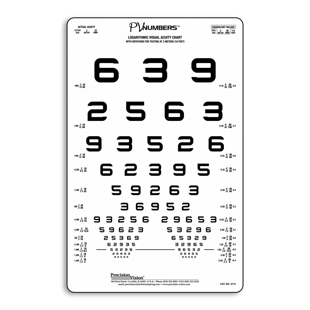 Symbol Tests / Illiterate Tests: Bernell Corporation for Reading Eye Chart Printable Free For Far Farsightedness