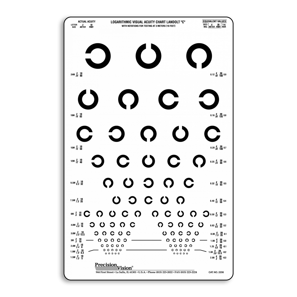 Symbol Tests / Illiterate Tests: Bernell Corporation within Reading Eye Chart Printable Free For Far Farsightedness